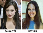 Angelina Jolie and her mother, Marcheline Bertrand