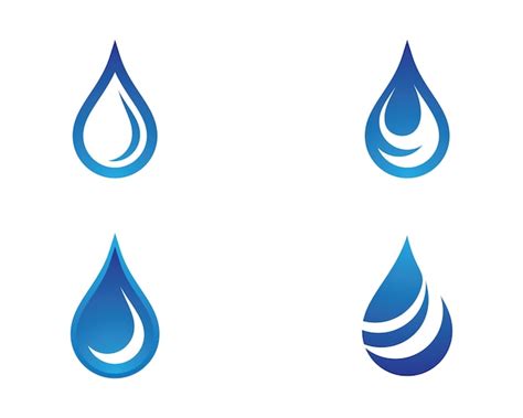 Premium Vector Water Drop Symbol Illustration