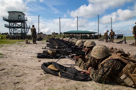 Marines Sharpen Their Skill On The Range Marine Corps Base Camp