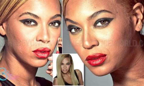 Unadulterated Photographs Of Beyonces Loreal Advert Leak Online Parhlo