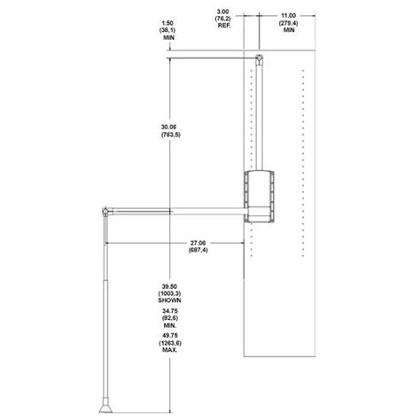 There is no standard height of a curtain rod. Rev-A-Shelf Pull-Down Chrome Closet Rods | KitchenSource.com