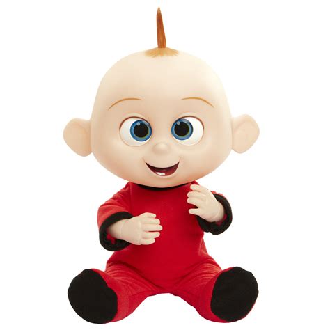 The Incredibles 2 Jack Jack Plush Figure Features Lights Sounds And