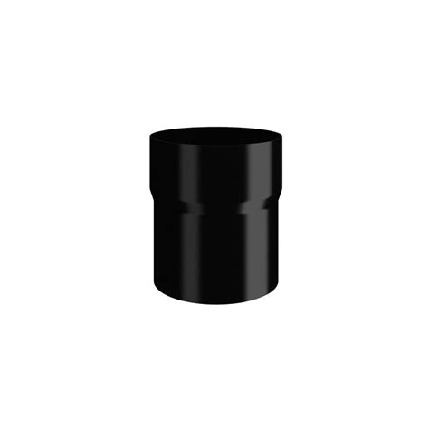 Lindab Steel Painted Round Downpipe Connector | Drainage Superstore®