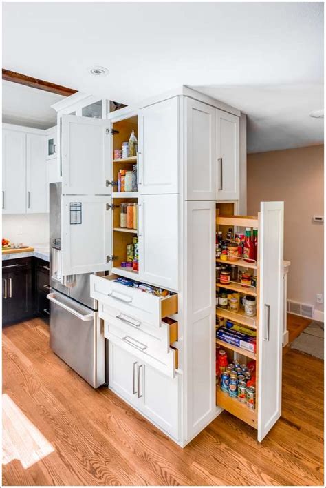 26.25 h x 8 w x 10.75 d. 10 Vertical Kitchen Storage Ideas That Will Leave You Inspired
