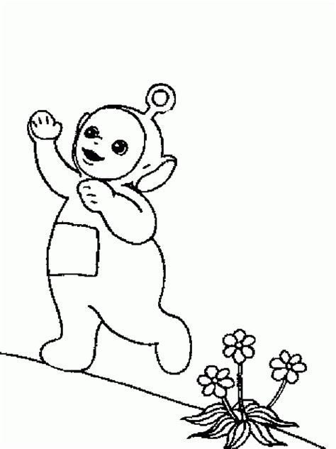 Teletubbies Free Coloring Coloring Page Teletubbies Coloring Pages