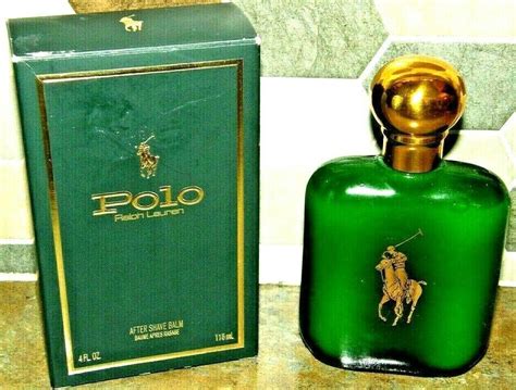 Ralph Lauren Polo After Shave Balm 4 Ounce 118 Ml New And Sealed In