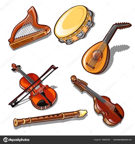 Instrumentos De Corda Desenho MODISEDU