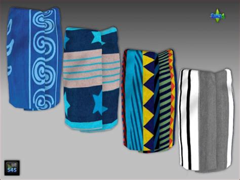 Towel Wraps For Men And Boys By Mabra At Arte Della Vita Sims 4 Updates