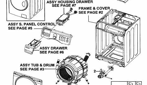 SAMSUNG WASHER Parts | Model WF219ANWXAA0000 | Sears PartsDirect