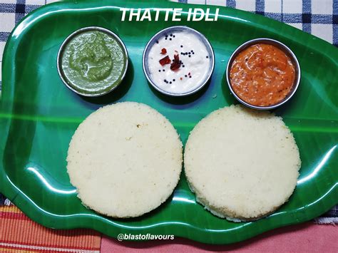 Thatte Idli Plate Idlihow To Make Thatte Idli Karnataka Speciality