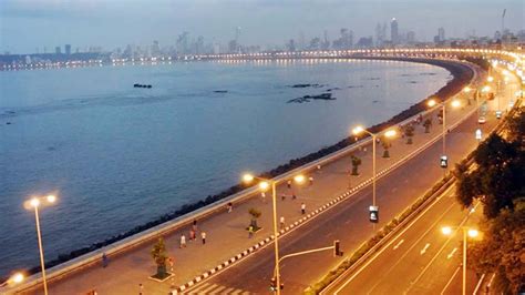 Marine Drive Mumbais Go To Road Mumbai Live