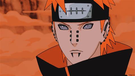 Líder Dakatsuki Pain Akatsuki Naruto Hd Baixada De Fons De Pantalla