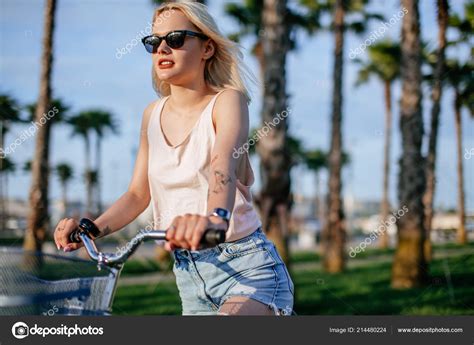 Blonde Glasses Riding