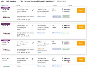 Update juni 2021 ✅ daftar harga tiket pesawat murah promo online terbaru. Bas Ipoh Ke TBS Jadual & Harga Tiket Bas - SEMAKAN MY