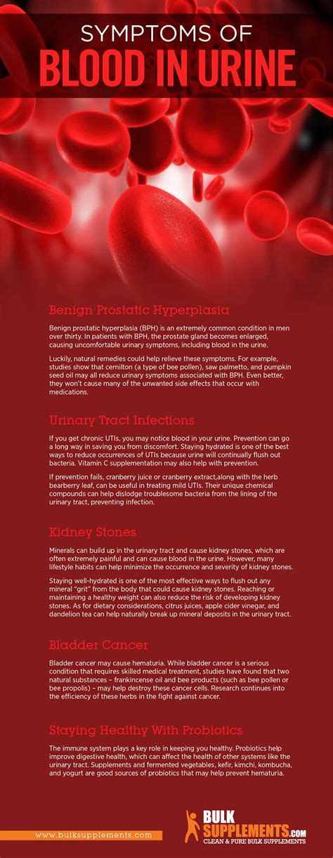 Blood In Urine Symptoms Causes And Treatment