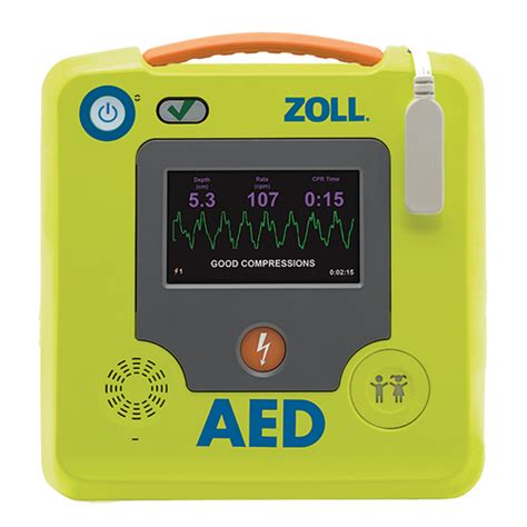 Zoll Aed Bls Semi Automatic Defibrillator With Ecg Defibs Direct