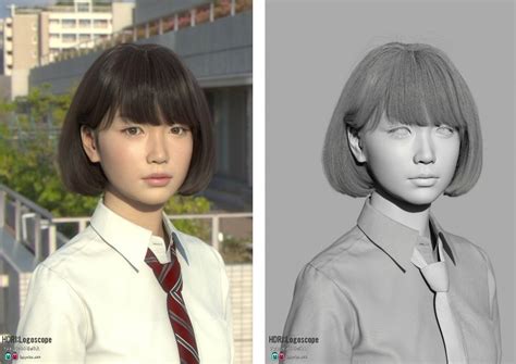 Meet Saya The Incredibly Realistic Computer Generated Japanese Schoolgirl Spoon And Tamago