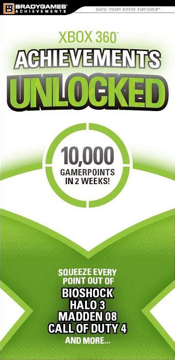 Xbox 360 Achievements Unlocked