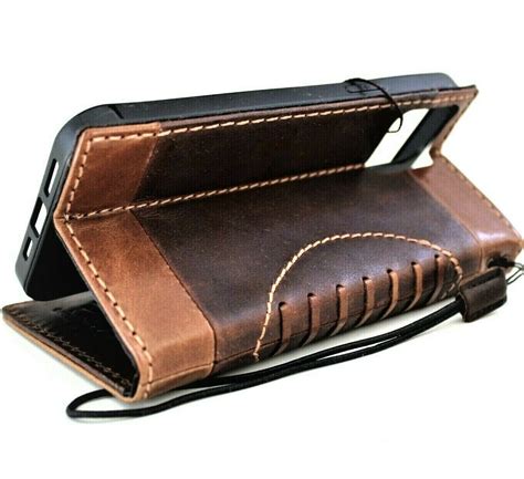 genuine leather case wallet for apple iphone 11 12 13 14 pro max 6 7 8 daviscase