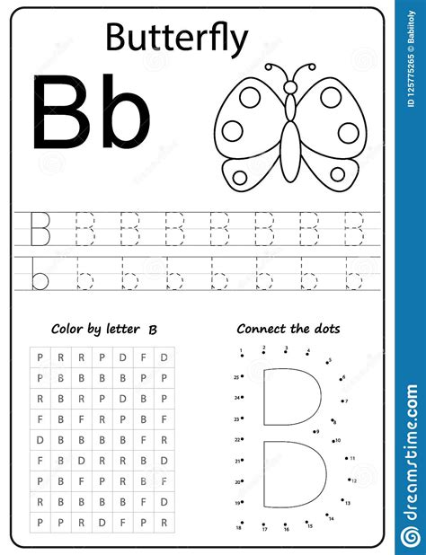 Letter B Alphabet Worksheets