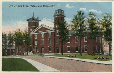 Old College Building At Valparaiso University 1918 Valp Flickr