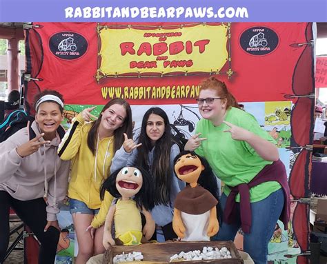 Rabbit And Bear Paws Fan Club