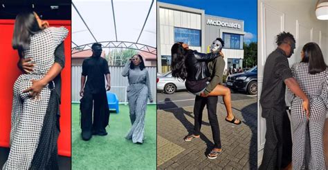 toyin lawani and husband celebrate first wedding anniversary with romantic clip video