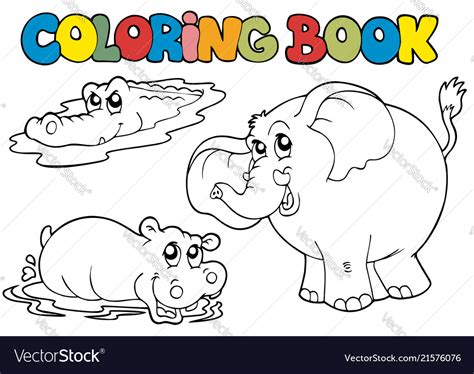 Tropical Animal Coloring Pages