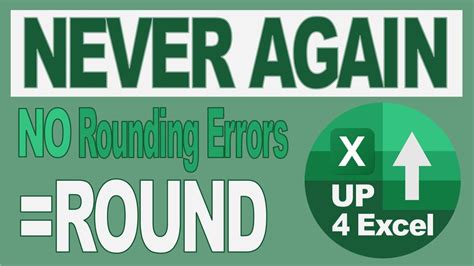 What is rounding error in excel. No More Rounding Errors MS Excel ROUND - YouTube