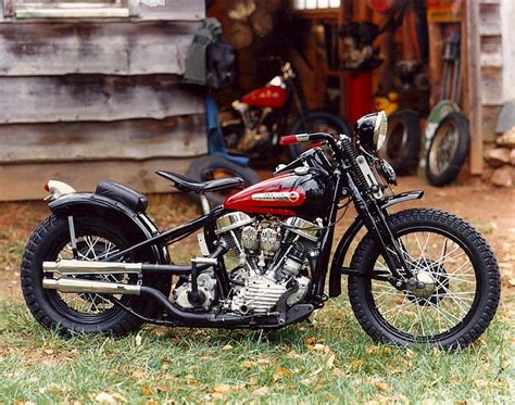 Cafe Racer Special Harley Davidson 1948 Panhead Bobber