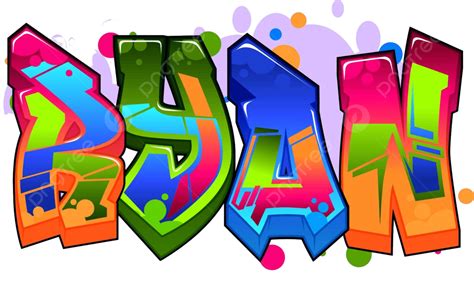 Ryan Street Art Spra Graffitti Vector Street Art Spra Graffitti Png