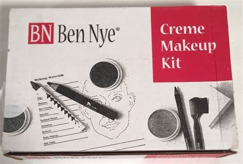 Ben Nye Creme Makeup Kit Tk 2 Fair Medium Tan Theater Theatre Halloween Bennye Makeup Kit