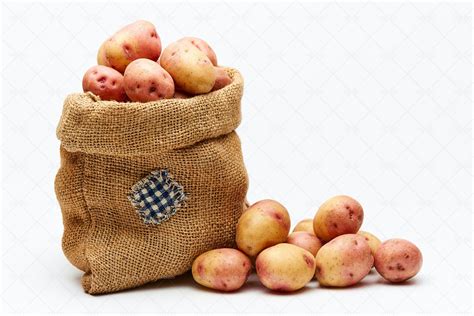 Bag With Potatoes Stock Photos Motion Array