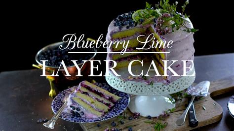 The cake soon became popular throughout europe as it was different from all others. Blueberry Lime Layer Cake recipe | Kitchen Vignettes | PBS ...