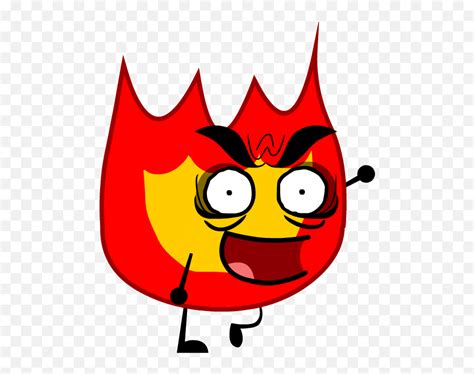 Variations Of Firey Battle For Dream Island Wiki Fandom Bfdi Evil Firey Emoji Underwear