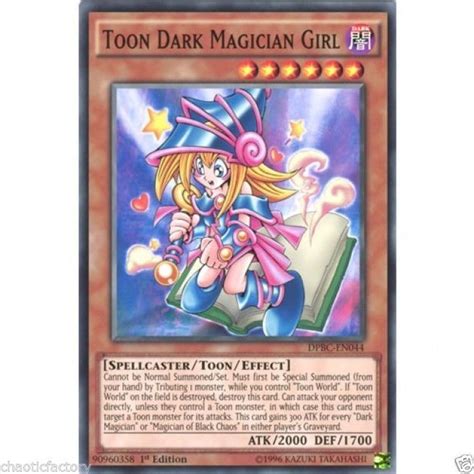 Yugioh Toon Dark Magician Girl Dpbc En044 1st Edition Common