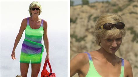 princess diana s favorite swimwear brand recreated her iconic swimsuits for the crown