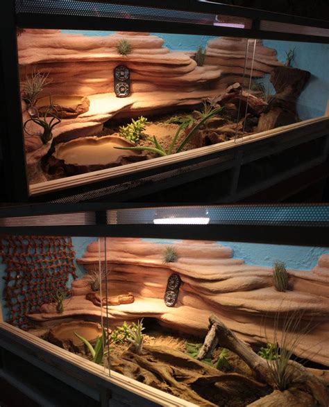 My Terrarium By Mietschie On Deviantart Bearded Dragon Habitat