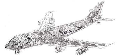 Boeing 747 100 Cutaway Drawing Hi Res Our Beautiful Pictures Are