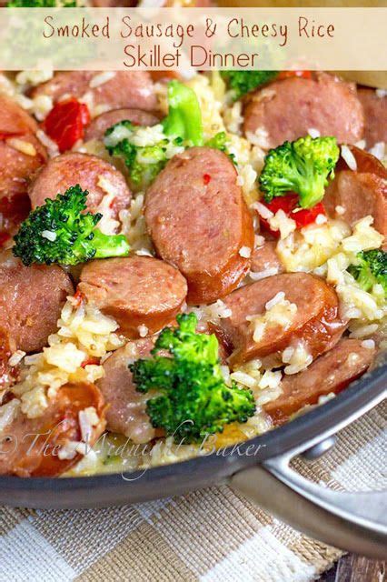 If the weight is less than 14 pounds, you may keep it whole to deep fry. Smoked Sausage & Cheesy Rice | bakeatmidnite.com | # ...