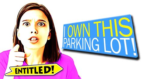 she thought she owned the public parking lot youtube