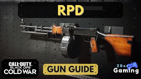 Rpd Gun Guide Call Of Duty Black Ops Cold War Zbor Gaming