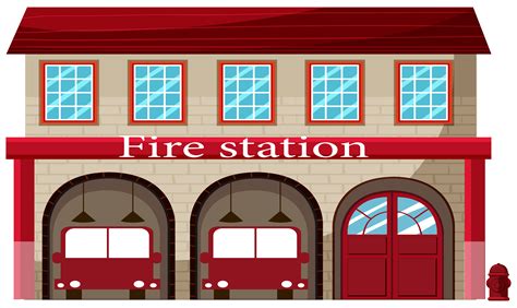 Fire Station Clip Art
