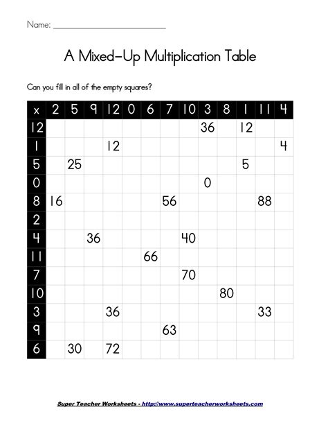 14 Best Images Of 70 Square Fill In Worksheet Puzzle