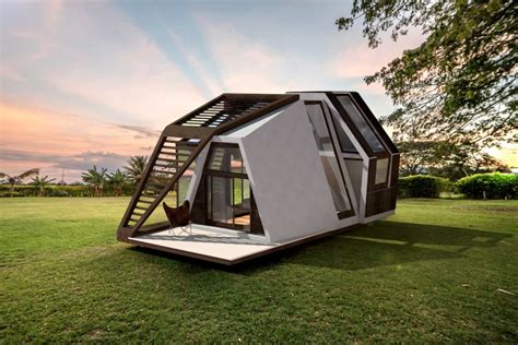 This Uniquely Shaped Tiny Home Comes Fully Assembled Apartment Therapy
