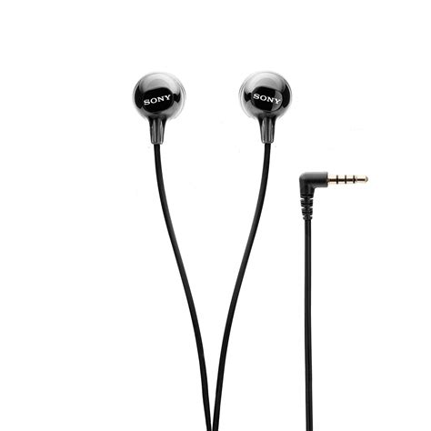 Buy Sony Mdr Ex15ap Ex Stereo Headphones With Mic Black Sathya