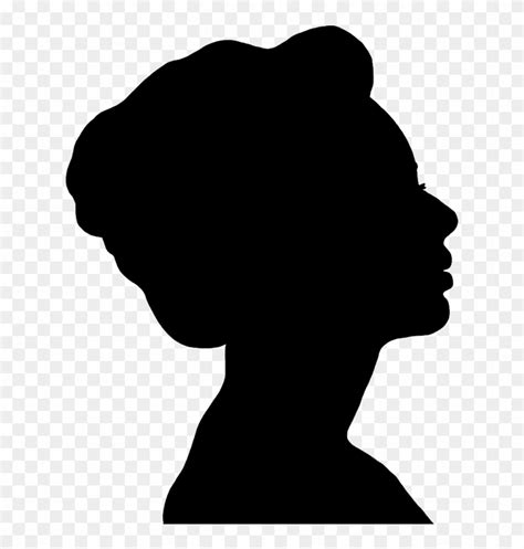 Female Head Silhouettes Vector Icon Template Clipart Vrogue Co