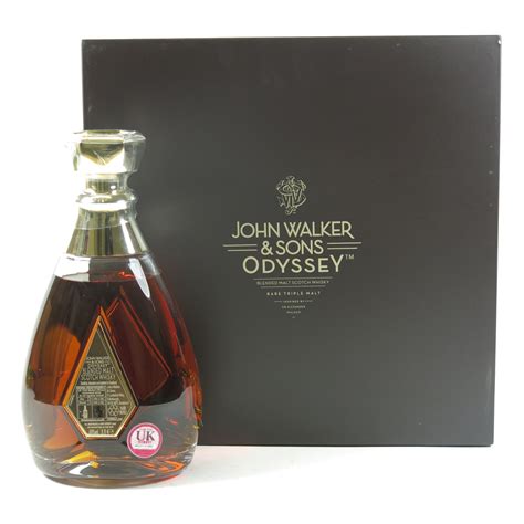 Johnnie Walker Odyssey Includes Two Glasses Whisky Auctioneer