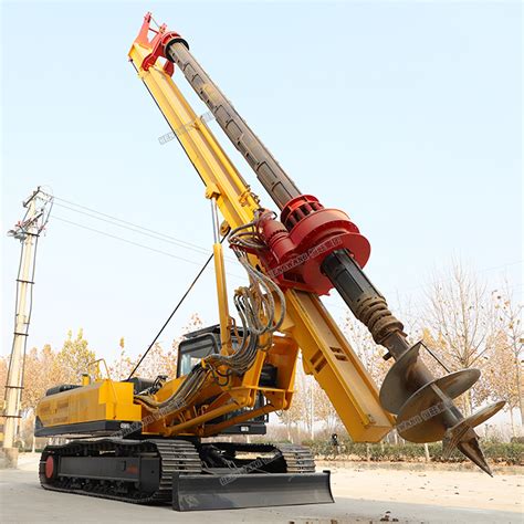 Bored Piling Rotary Drilling Rig For Foundation Construction China