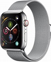Best Buy: Apple Watch Series 4 (GPS + Cellular) 44mm Stainless Steel ...